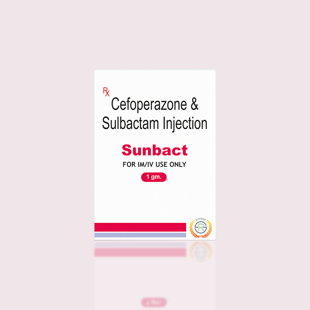 Sunbact 1g Injection